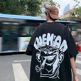 Privathinker ing John Men Tshirt Oversize Funny Anime Tops Streetwear Summer Clothing Hip Hop Male Casual Tee Shirts D220618