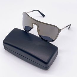 2022 Classic Design UV400 Eyewear Sunglasses Gold Women's Pilot Metal Sunglasses Men Woman ITALY 2180 RIMLESS SHIELD 125mm New with tags