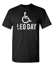 Men's T-Shirts Leg Day Graphic Novelty Sarcastic Funny T ShirtMen's