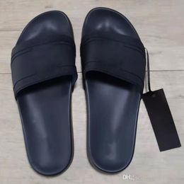 hot brand Men Beach Slide Sandals Scuffs 2022 luxury Slippers Mens Fashion slip-on designer sandal US 7-12