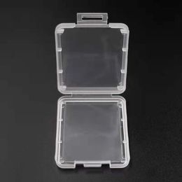 New Protection Case Card Container Memory Card Boxes Tool Plastic Transparent Storage Box Mini Easy To Carry Box