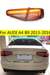 Automotive Accessories Tail Lights For Audi A4 B9 LED Tail Light 2013-16 A4L Rear Fog Brake Lamp Dynamic Turn Signal Taillights