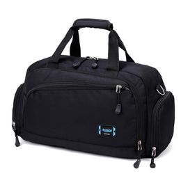 Gym Men Sports Fitness Pack Cylinder One Shoulder Sport Bag Women's Handbags Travel Bags Nylon Waterproof Handbag Package C19208w