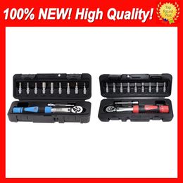 1/4" DR 2-24Nm Bike Torque Wrench Set Bicycle Repair Tools Kit Cycling Ratchet Mechanical Torque Spanner Manual Wrenches Free ship