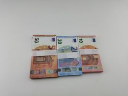 New Fake Money Banknote 10 20 50 100 200 US Dollar Euros Realistic Toy Bar Props Copy Currency Movie Money Faux-billets PRO232LBKGQLGV