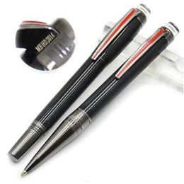 Promotion Pen Luxury Urban Speed M Rollerball Ballpoint Pen Clip With Red Line PVD-plated Fittings Office Supplies Christmas