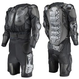 Motorcycle Apparel RACING Body Armor Full Jacket Men Suit Riding Motorbike Protection Protector BlackMotorcycle