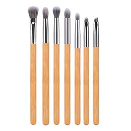 smudge kit Canada - Makeup Brushes Vela.Yue Premium Brush Set 7pcs Eyes Shadow Smudge Blending Contour Eyeliner Eyebrow Applicator Tools Kit