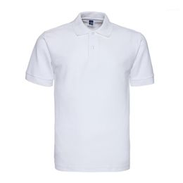 Cotton Men Shirts Shirt Short Sleeve Japan Customized -Shirt Logo Printing Solid Breathable T For Man Men's Polos
