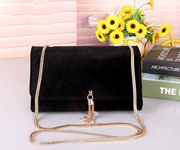 Popular Luxury Designer Womens Handbags Purses Bag Leather Velvet Shoulder Crossbody Bags Handbag Purse Clutch Ladies Chain Tassel Wallets Tote Messenger 1973