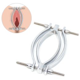 Labia Clip Clitoris Clamp BDSM Bondage Adult Games G-spot Massage Stimulator Stainless Steel sexy Toys for Women Slaver