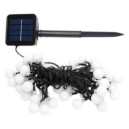 Strings ITimo Light String 50 LED 7M Ball Flasher Solar Powered Christmas Home Garden Lawn Party Decorative LightingLED