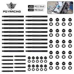 Car Cylinder Head Stud Kit Durability professional accessories for Chevrolet LS1 LS3 5.3L 5.7L 6.0L Engines 2004 PQY-EMK18