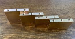 Guitar Pickups Standard 1 Piece Brass Block Bottom 32 34 37 42mm for Floydrse Tremolo of Electric Guitars Accessories in Stock Discount