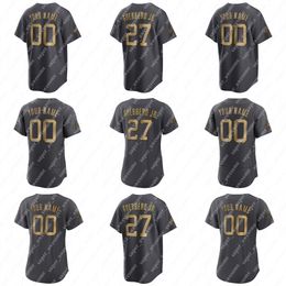 2022 All-star Game Jersey Miguel Cabrera Jose Trevino Luis Arraez Andres Gimenez Jose Ramirez Xander Bogaerts Corey Seager Byron Buxton