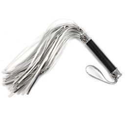 Leather Horse Tassel Whip Spanking Riding Flogger Flapper Bondage Couple Flirting Slave Game sexy Toy For Male female