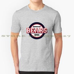 Doosan Bears Seoul Kbo Graphic Custom Funny Tshirt Doosan Bears Doosan Bears Korea Korean Baseball Kbo 220609