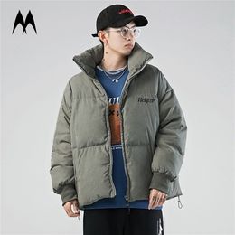 Winter Parkas Men Japanese Style Brand Down Jacket Men Thick Warm Coat Streetwear Harajuku Jackets Coats Outerwear Men 201128