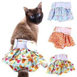 Dog Apparel Pet Physiological Pants Wearable Reusable Diapers Anti-infection For Four Seasons Female Puppy Sanitary DiaperDog