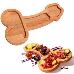 Heese Board Charcuterie BoardCeramic Bowls Grande piatto di bambù per servire formaggio Carne Aperitivo Board 220601