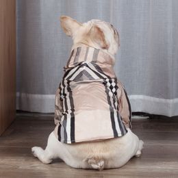 Dog Shirt for Small Dogs Windbreaker French Bulldog Hoodies Pug Costume Puppy Apparel PC1143 Y200328