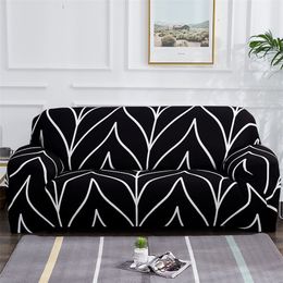Elastic Sofa Slipcovers Modern Cover for Living Room Sectional Corner L shape Chair Protector Couch 1 2 3 4 Seater 220615