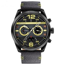 Watch Biden Men's vk Quartz Unique Gift Watch Waterproof Fashion Casual Vintage Gold ClassicL1