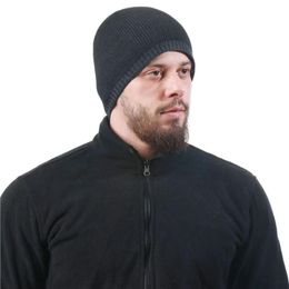 Cycling Caps & Masks Winter Warm Knitted Beanies Male Outdoor Sport Windproof Hedging Comforable Soft Hiking
