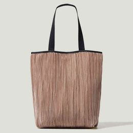 Shopping Bags Pleated Ruched Shopper Tote for Women Large Capacity Korean Ladies Handbags Candy Weekend Female Shoulder Work 220318