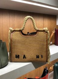 Storage Bags Summer Straw Stitched Leather Beach Letter Print One Shoulder Oblique Cross Portable Ladies Bag Fashion Mujer HandbagStorage From Cookfurnace, &Price; | DHgate.Com - Image 4