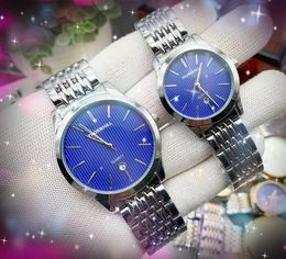 Couple Popular Womens Mens Line Skeleton Watches Quartz Movement Calendar all the crime scanning tick Couples Imported Crystal Mirror Simple Wristwatches