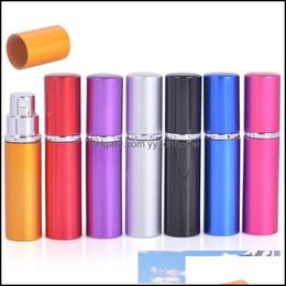 Other Home Garden 5Ml Mini Portable Refillable Per Atomizer Colorf Spray Bottle Empty Bottles Fashion Lx8856 Drop Delivery 2021 C6W7O