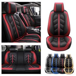 Car Seat Covers Seats Luxury Leather Cover For GREELY Emgrand EC7 LC X7 GX7 EX7 Automobile Cushion Protection AccessoriesCar
