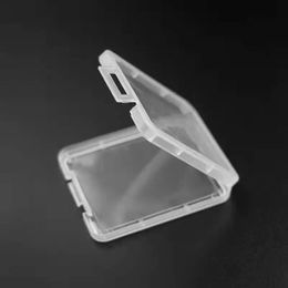 Protection Case Card Container Memory Card Boxes Tool Plastic Transparent Storage Box Mini Easy To Carry Boxs