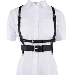 Belts Fashion Punk Leather Harness Belt Strap Girdle Sexy Women Handmade Decorative Shirt Dress Vest BeltBelts Emel22