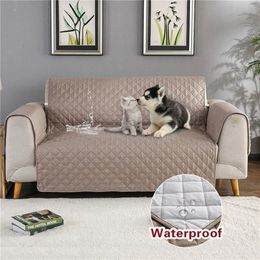 1 2 3 Seat Pet Sofa Covers For Living Room Couch Cover Chair Anti Slip Removable Washable Mat Furniture Protector Cat 220615