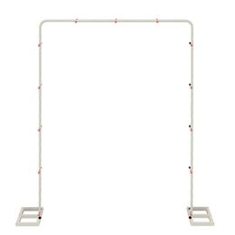 Party Decoration 77"x 52"in High Quality Steel Alloy Square Metal Wedding Garden Arch Backdrop Frame Stand For Birthday