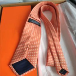 brand Silk Tie Slim Mens Ties Narrow Business Men Jacquard Woven Necktie Set 7.5cm With Box Neck Tie
