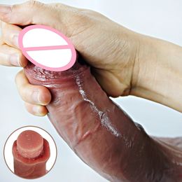 Skin Feeling Realistic Dildo Cock Strong Suction Cup Artificial Penis G Spot Stimulator Female Masturbator sexy Toys for Womans