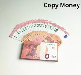 Copy Money Prop Euro Dollar 10 20 50 100 200 500 Party Supplies Fake Movie Money Billets Play Collection 100PCSPack1669224DPTK