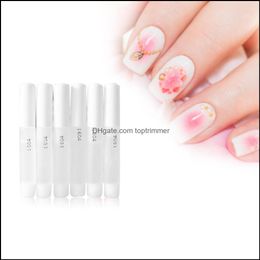 Nail Gel Art Salon Health Beauty 10Pcs Easy Apply Fake Fast Dry Professional Comestics Diy Strong Adhesive Manicure Glue Tips Decoration A