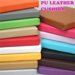 New Synthetic Leather Comfortable Office Car Seat Chair pads Foam Cushion 201226