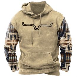 Men's Hoodies Sweatshirts 2023 Vintage Autumn Winter Cotton Hoodie Long Sleeve Fashion Sweater High Street Hip Hop Oversize Shirt For Men 230206