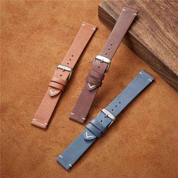 Soft Quick Release Genuine Leather bands for Samsung Galaxy 4 40mm 44mm Galaxy 4 Classic 42mm 46mm 20mm 22mm Straps G220420