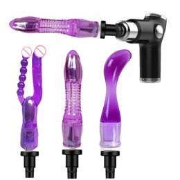 2in1 Universal Dildo Penis Silicone Massage Head for Fascia Massager Gun Women Masturbation sexyy Toys sexy Shop