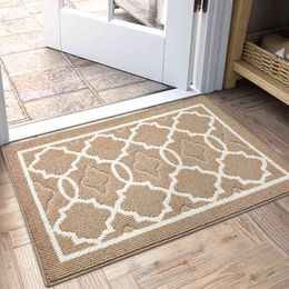 Polypropylene Carpet Nordic Household Floor Mat Door Dust Removal Entrance Anti-skid Water Absorbent Foot