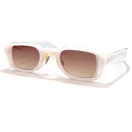 Small Rectangle Wrap Sunglasses 2022 Women Retro Plate Eyeglasses Designer High Quality Ornamental Glasses