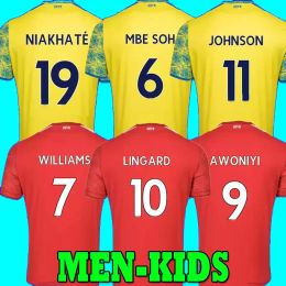 22 23Nottinghams GRABBAN Soccer Jerseys Johnson Surridge 2022 2023 Forest home Away LINGARD Awoniyi AMEOBI MIGHTEN KROVINOVIC Zinckernagel Yates Football Shirt