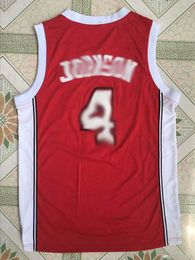 Basketball Jerseys Mens University Larry Johnson Anderson Hunt Greg Anthony UNLV College Men Basketball Jersey S-XXL