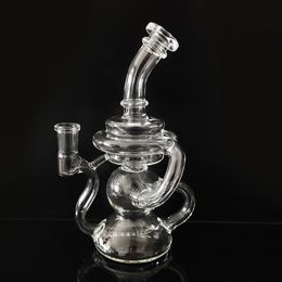 14mm Female Bong Clear Beaker Big Water Pipe Thickness Smoking Pipes Glass Bubbler Vase Percolater Bongs Dab Rig Male glass Slide bowl Pyrex Hookah China Factory